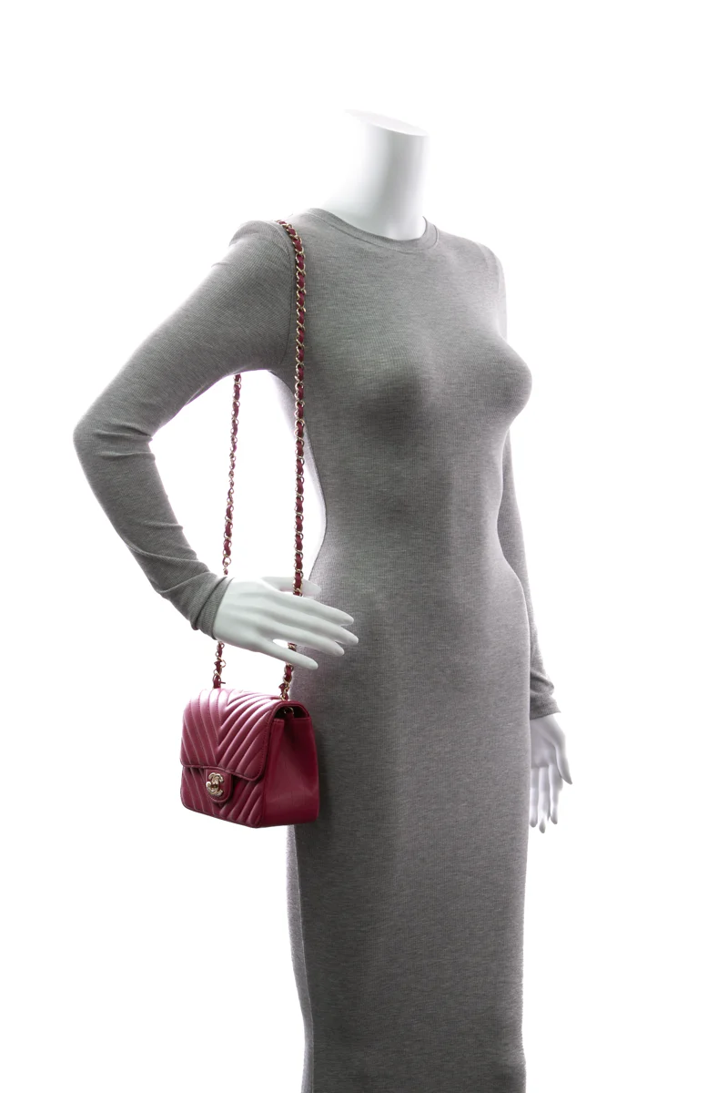 Mini Square Classic Flap Bag - Image 2