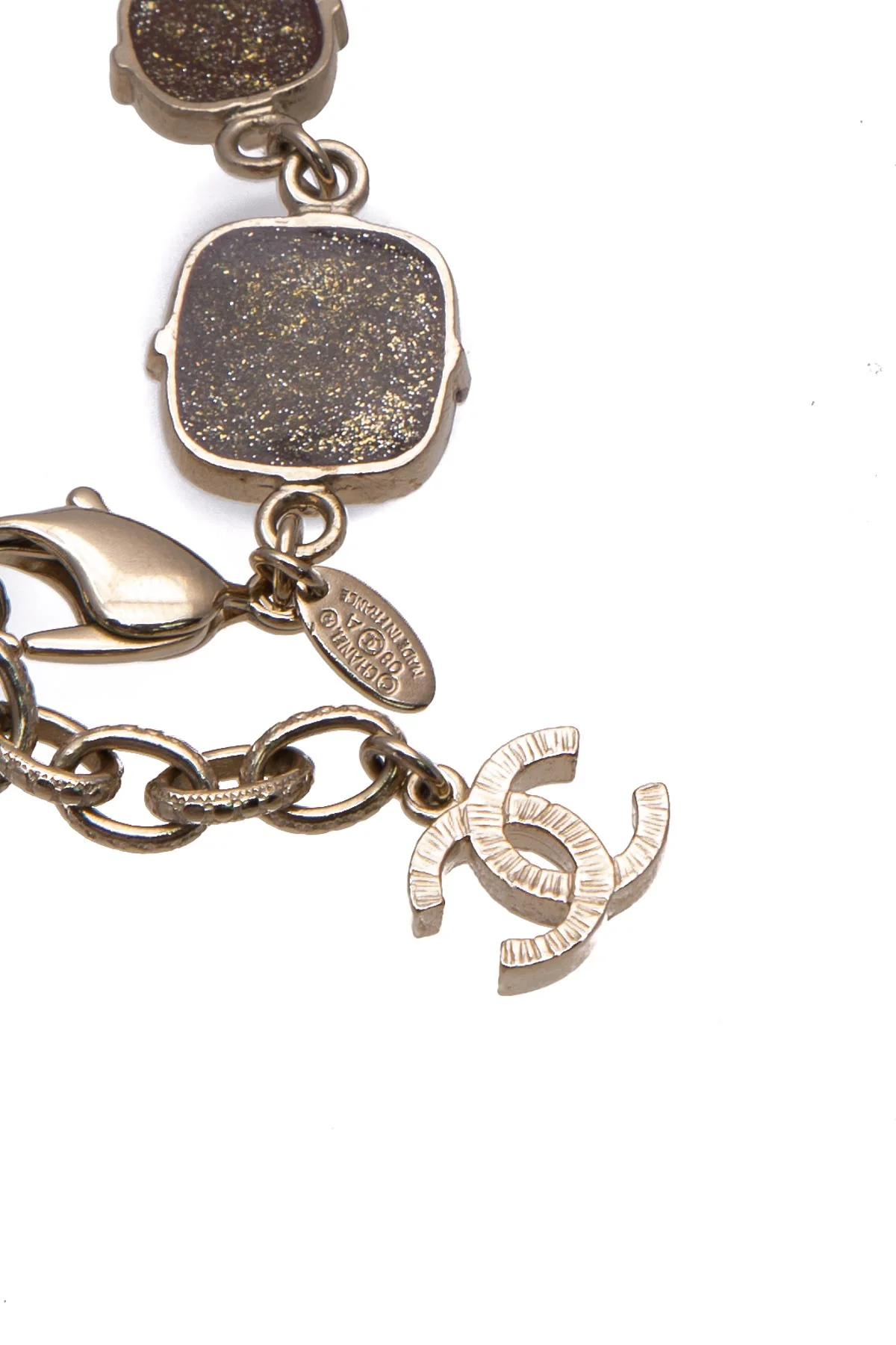 Gripoix CC Bib Necklace - Image 5
