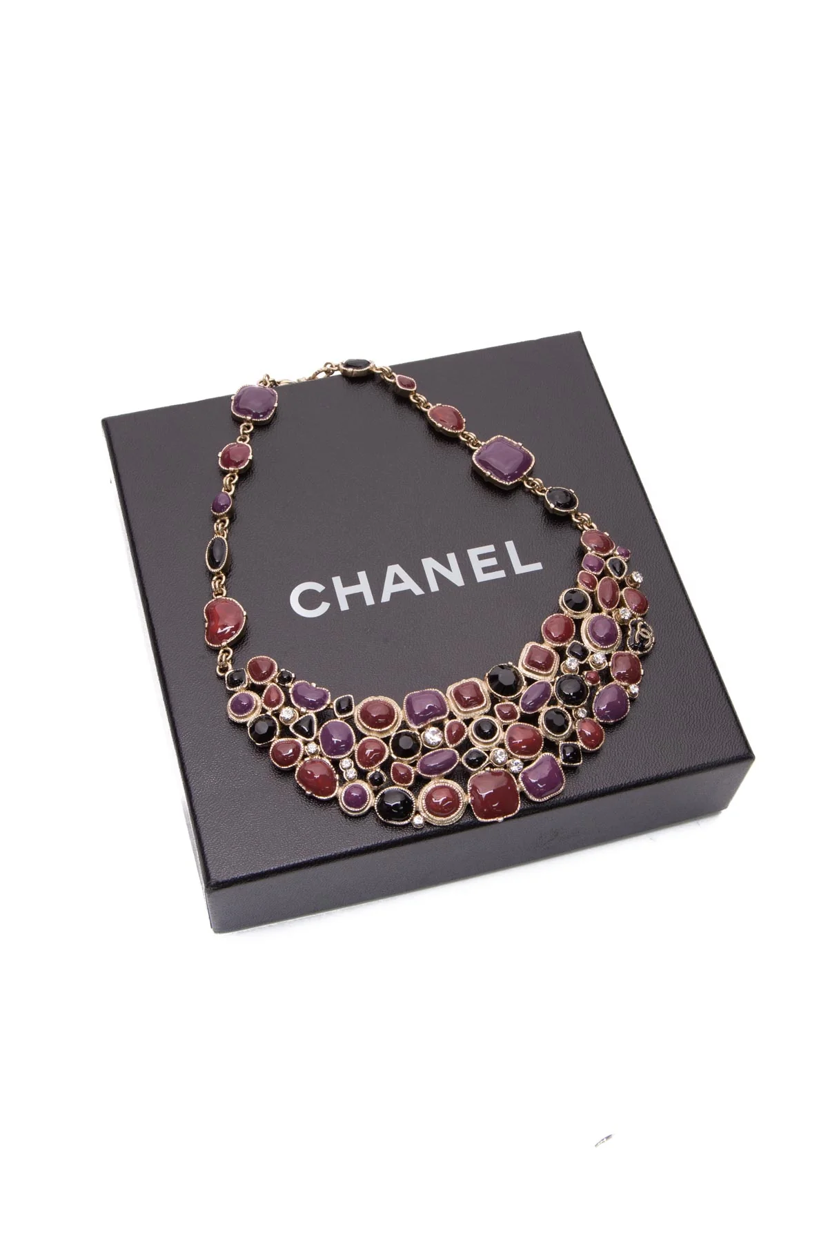 Gripoix CC Bib Necklace - Image 6