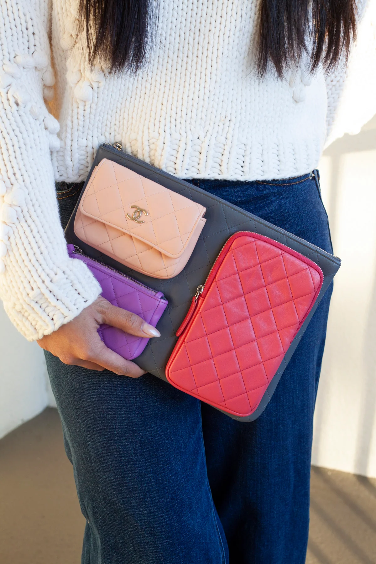 Multipocket Quilted Pouch - Image 2