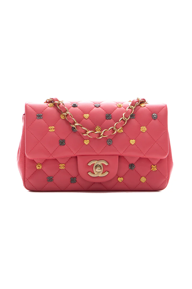 Charms Rectangular Mini Flap Bag