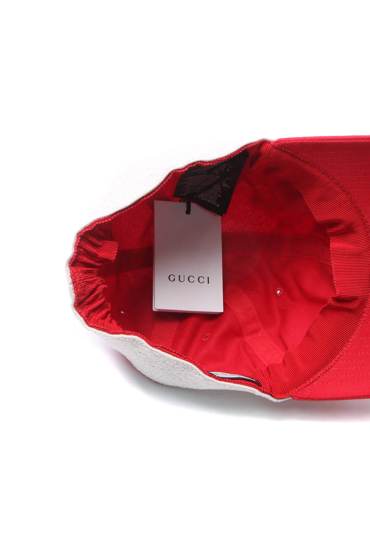 Terry Cloth Logo Baseball Cap - Size S - Image 5
