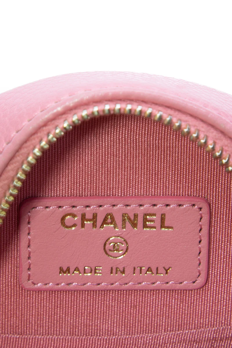 Round Camellia Chain Mini Bag - Image 11