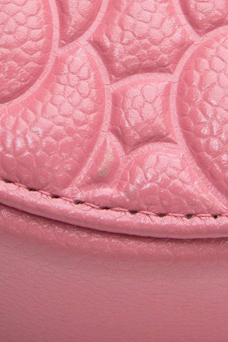 Round Camellia Chain Mini Bag - Image 6