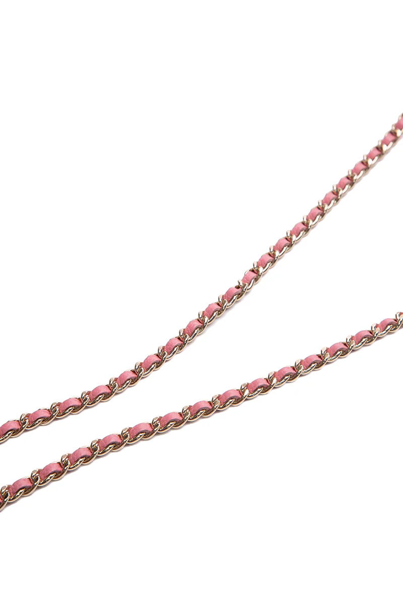 Round Camellia Chain Mini Bag - Image 9