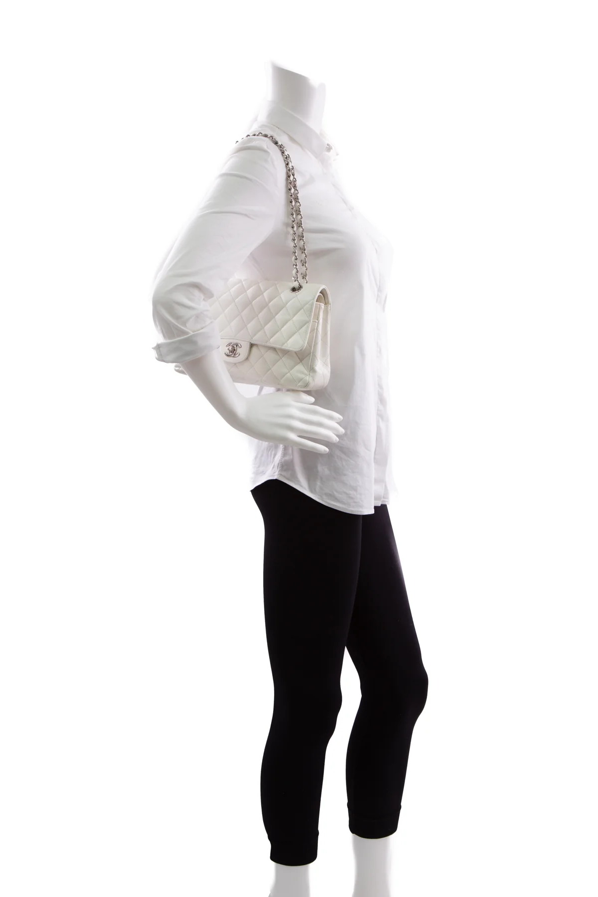 Classic Medium Double Flap Bag - Image 3